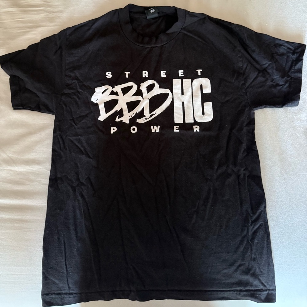 Street Power Triple-B Records BHC Black T-shirt Size Medium